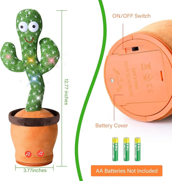 Dancing cactus Toy for Baby Toddlers and Kids