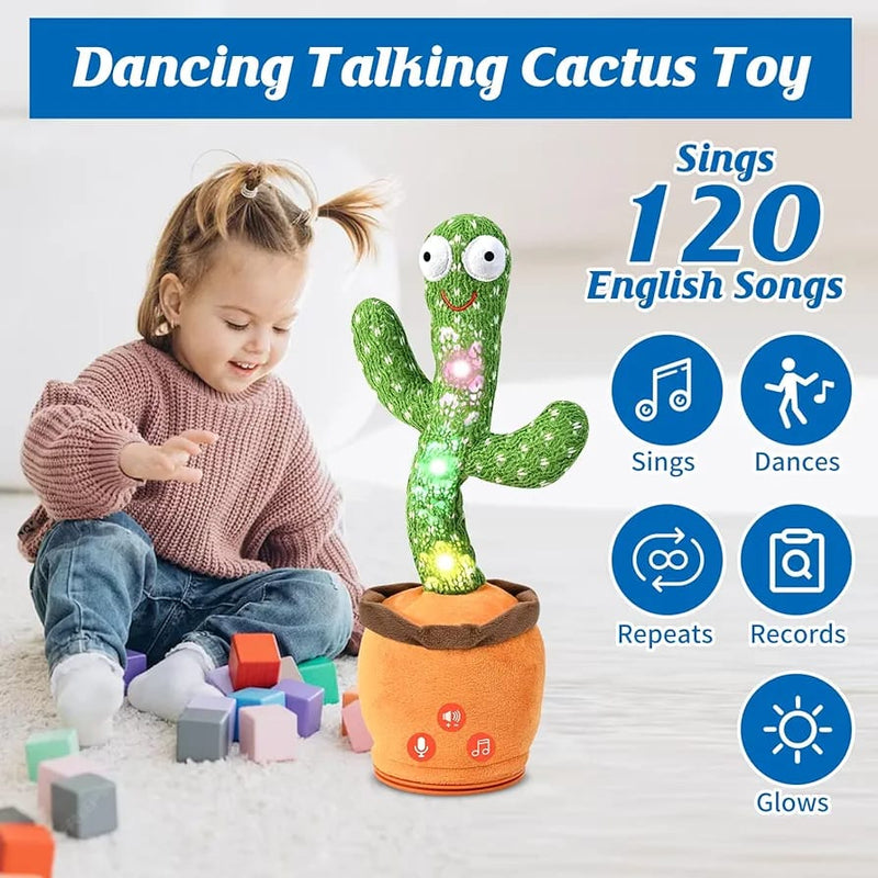 Dancing cactus Toy for Baby Toddlers and Kids