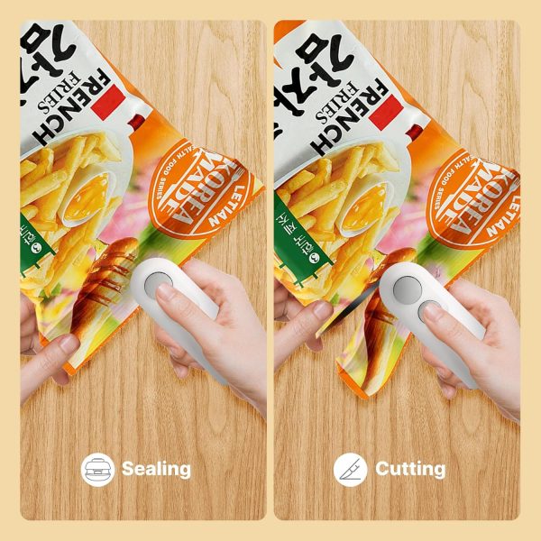 Mini Heat Sealer & Cutter – USB Rechargeable