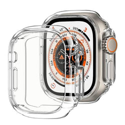 Ultra Smartwatch Transparent Protective Cover – Crystal Clear, Scratch Resistant Case