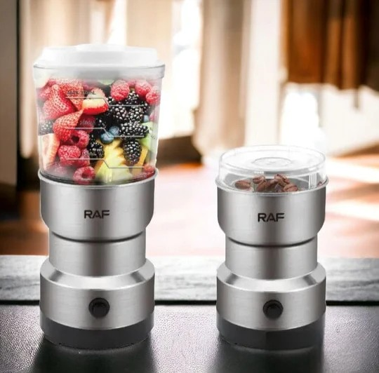 RAF R-7126 2-in-1 Mini Blender & Spices Grinder