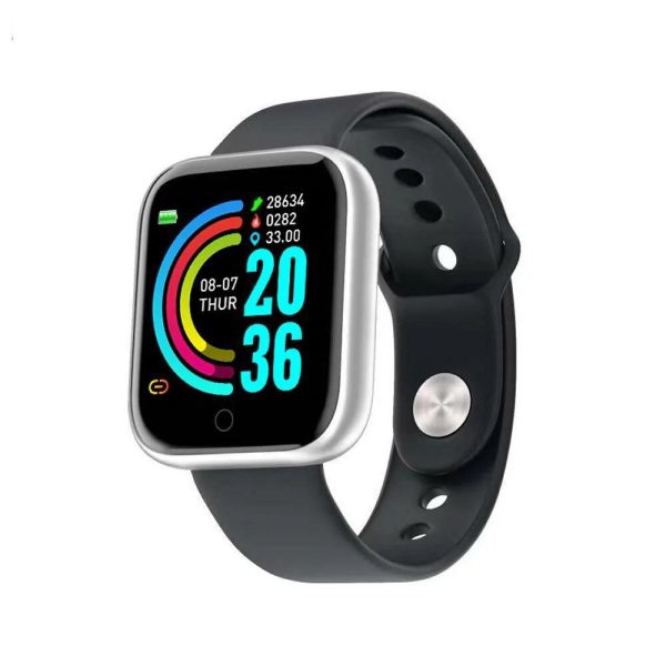 LH 726 Smart Bluetooth Touch Screen Watch for Men & Women | Metal Body, Random Color