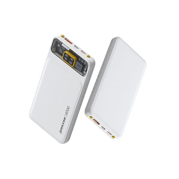 Maxon M-08 8000mAh Power Bank | 2.1A Fast Output | Type-C & Micro Input | Random Color