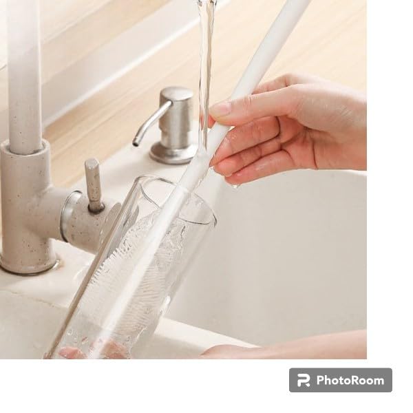 Silicone Bottle Brush – Flexible, Durable & Eco-Friendly – Long Handle Cleaning Brush