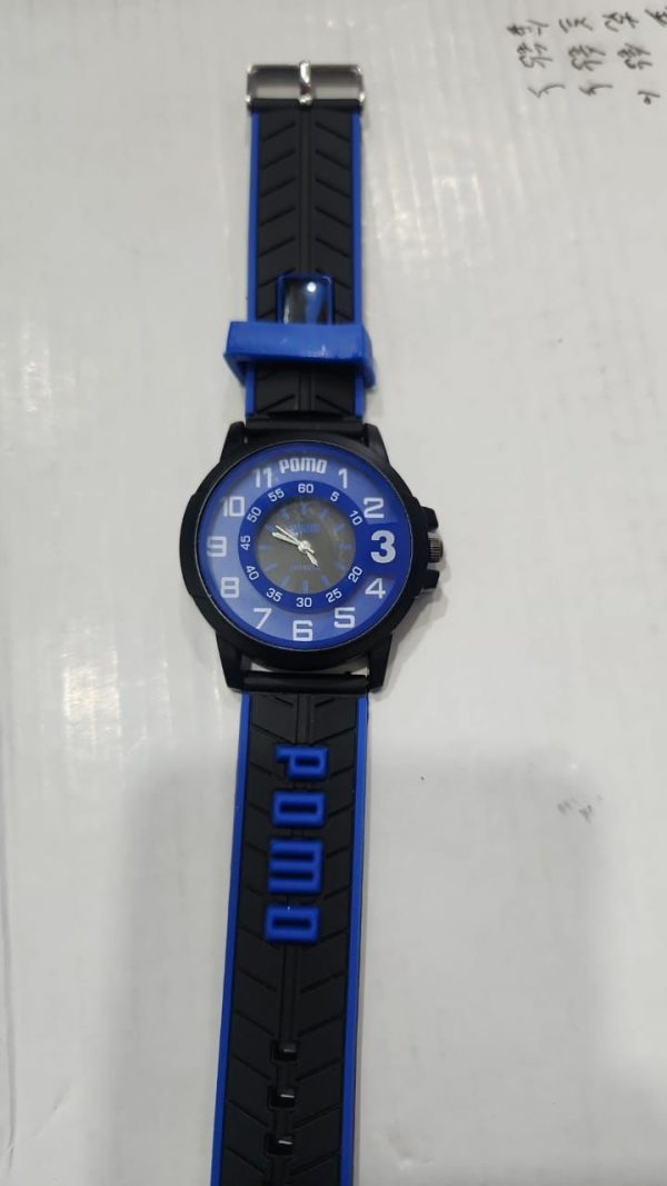 Pomo Blue Boys Wrist Watch | Stylish & Versatile | Perfect for Any Occasion