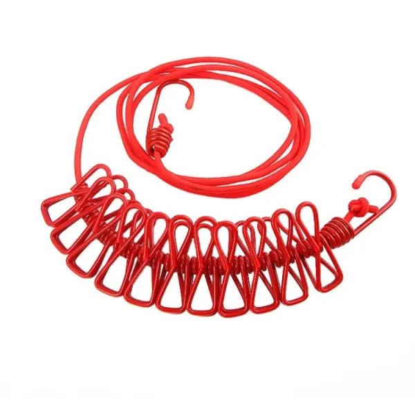 Portable Windproof Clothesline – Elastic & Eco-Friendly Rope for Travel or Home Use