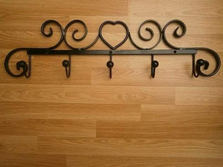 Sturdy Metal Hook for Hanging Keychains and Clothes